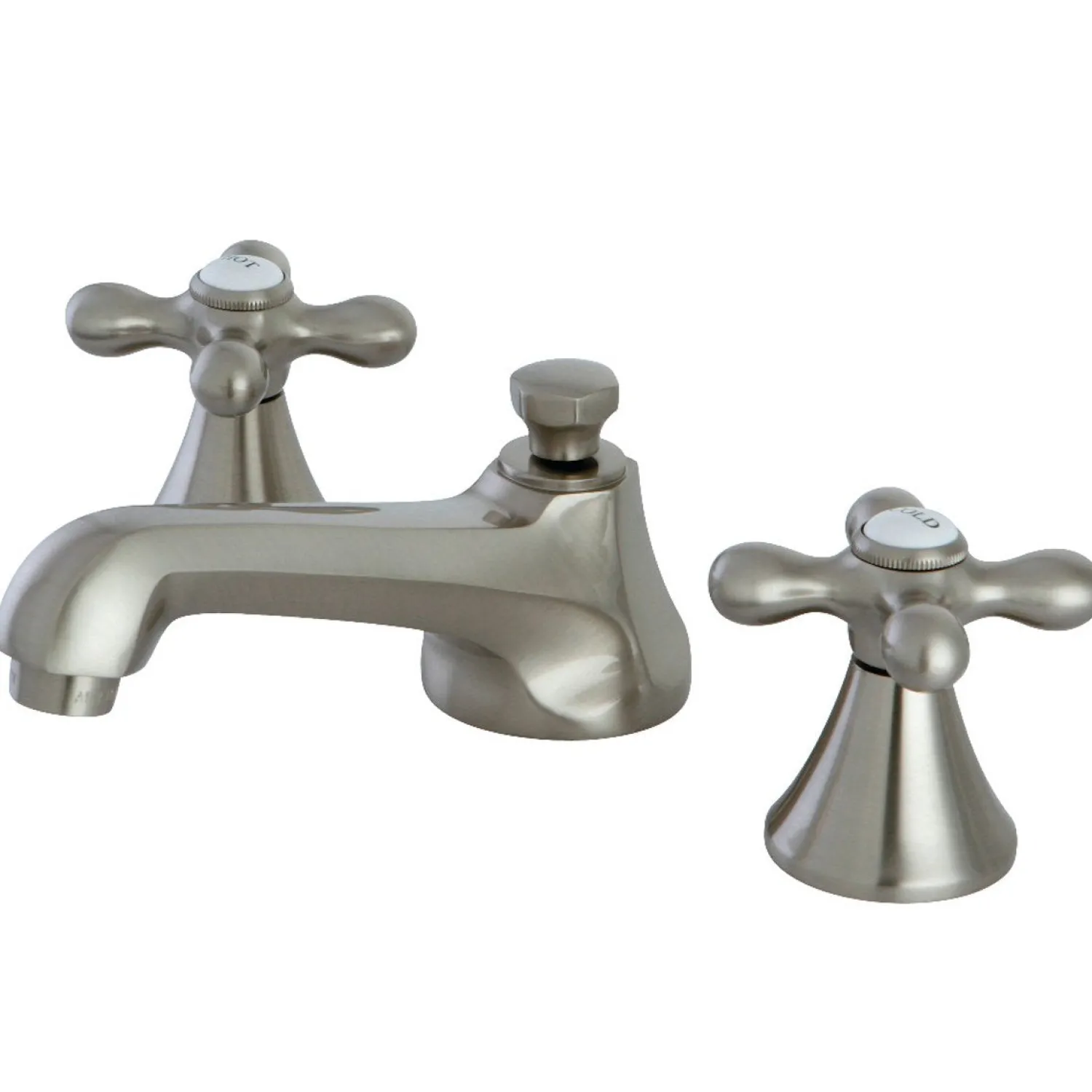Sale Deck Mount 2-Handle 8-Inch Widespread Bathroom Faucet 8" Widespread