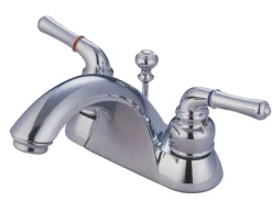 Discount Deck Mount 4-Inch Centerset Bathroom Faucet with Pop-Up Drain 4
