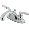 Deck Mount 4-Inch Centerset Bathroom Faucet 4" Center Set