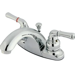 Deck Mount 4-Inch Centerset Bathroom Faucet 4" Center Set