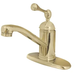 New Deck Mount Single-Handle Bathroom Faucet Single Hole|4