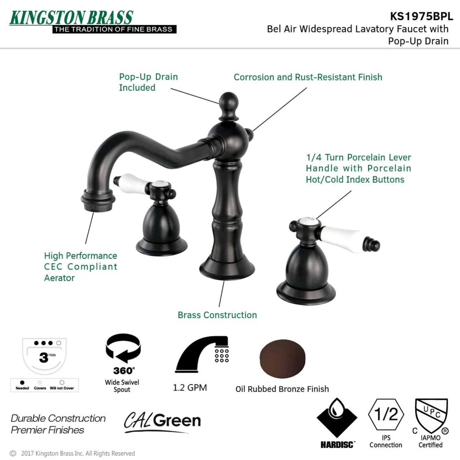 Best Deck Mount 8" Widespread Bathroom Faucet 8" Widespread