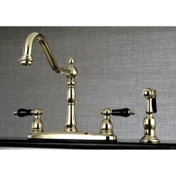 Outlet Duchess Centerset Kitchen Faucet Faucets With Side Spray