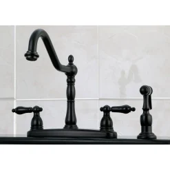 Outlet Duchess Centerset Kitchen Faucet Faucets With Side Spray