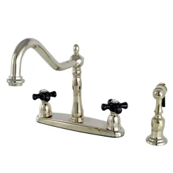 Duchess Centerset 4-Hole Kitchen Faucet Faucets With Side Spray