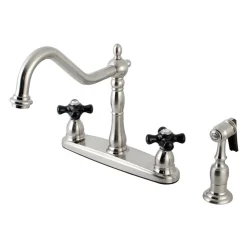 Duchess Centerset 4-Hole Kitchen Faucet Faucets With Side Spray