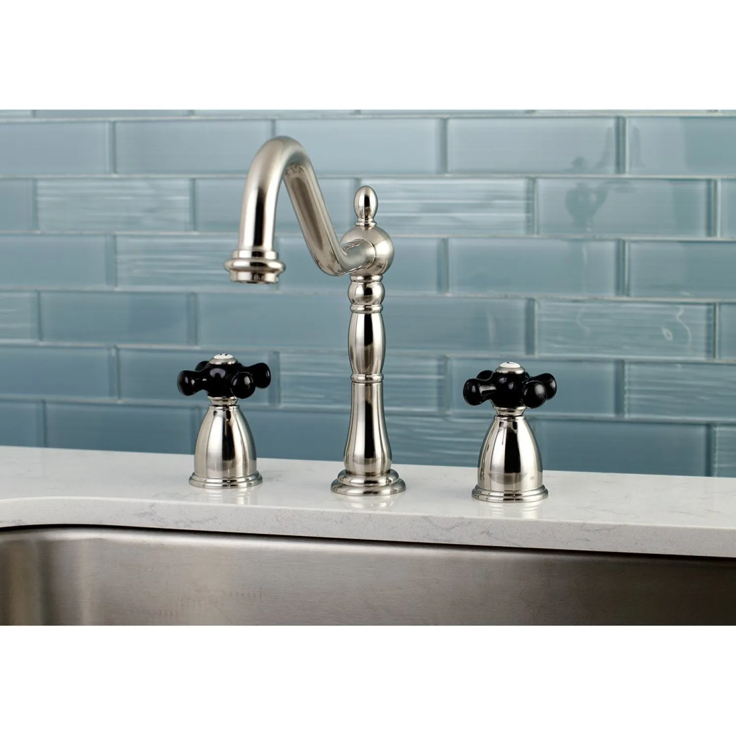 Best Duchess Deck Mount Widespread Kitchen Faucet Widespread Kitchen Faucets