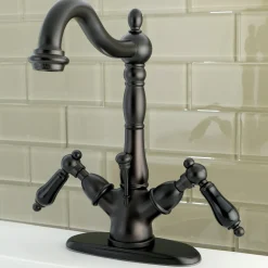 Outlet Duchess Deck Mount 4-Inch Centerset Bathroom Faucet Single Hole|4