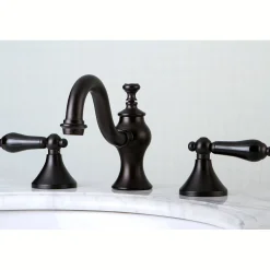 Best Duchess Deck Mount 3-Hole 8-Inch Widespread Bathroom Faucet 8