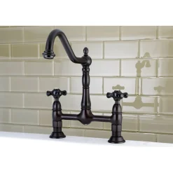 Clearance Duchess 2-Hole 8" Centerset Kitchen Faucet Less Sprayer Bridge Faucets