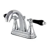 Duchess 3-Hole Deck Mount 4-Inch Centerset Bathroom Faucet 4" Center Set