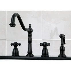 Discount Duchess 4-Hole Widespread Kitchen Faucet Widespread Kitchen Faucets|Faucets With Side Spray