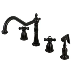 Discount Duchess 4-Hole Widespread Kitchen Faucet Widespread Kitchen Faucets|Faucets With Side Spray