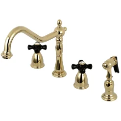 Discount Duchess 4-Hole Widespread Kitchen Faucet Widespread Kitchen Faucets|Faucets With Side Spray