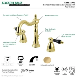 Hot Duchess 8-Inch Widespread Bathroom Faucet 8