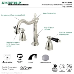 Hot Duchess 8-Inch Widespread Bathroom Faucet 8