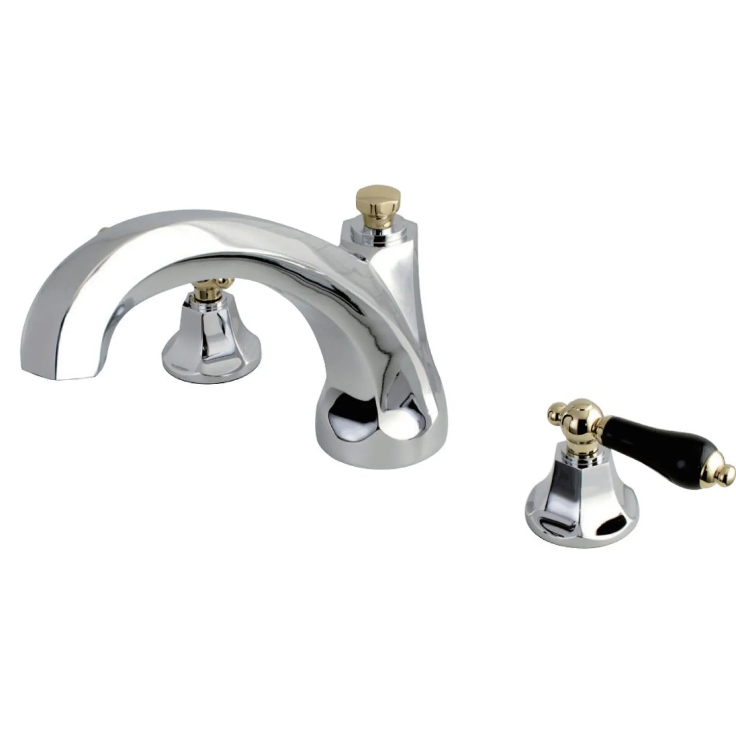 Clearance Duchess Roman Tub Filler with Porcelain Lever Handle Tub Faucets