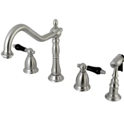 Outlet Duchess Widespread 4-Hole Kitchen Faucet Widespread Kitchen Faucets|Faucets With Side Spray