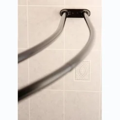 Outlet Edenscape Adjustable (60"-72") Double Curved Stainless Steel Shower Curtain Rod Shower Curtain Rods