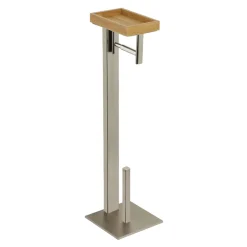 Online Edenscape Freestanding Toilet Paper Holder with Storage Shelf Toilet Paper Holders