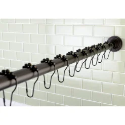 Hot Edenscape 72-Inch Adjustable Shower Curtain Rod with Ring Shower Curtain Rods