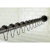Discount Edenscape 72-Inch Adjustable Stainless Steel Shower Curtain Rod with Rings Shower Curtain Rods