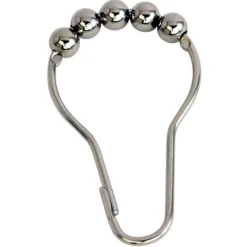 Sale Edenscape Roller Ball Shower Curtain Rings, 12 Pcs/Set Shower Curtain Rods
