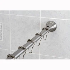 Best Edenscape Straight Shower Curtain Rod with Shower Curtain Rings Shower Curtain Rods