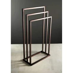 Edenscape 3-Tier Pedestal Towel Rack Free-Standing Towel Racks