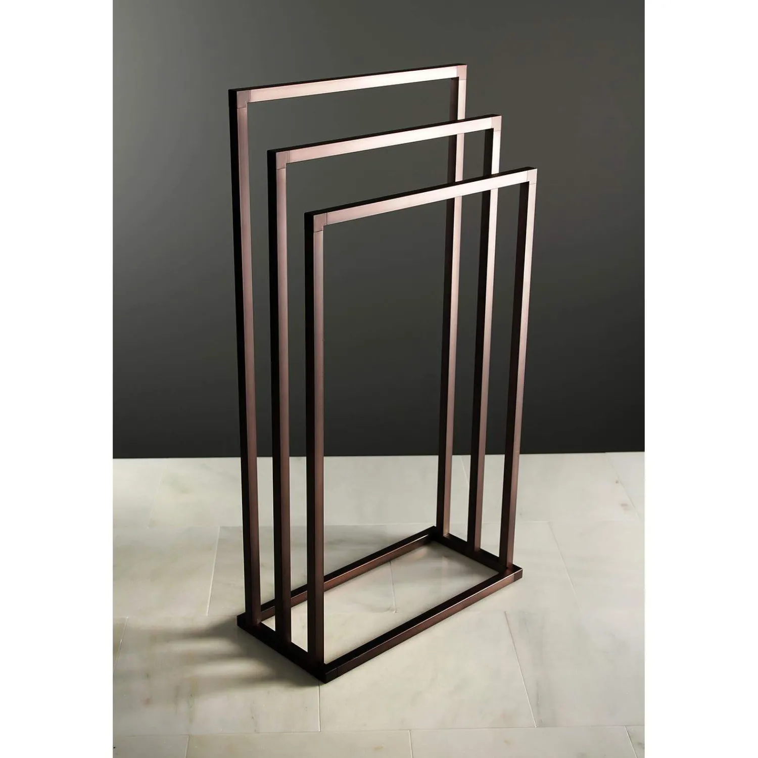 Edenscape 3-Tier Pedestal Towel Rack Free-Standing Towel Racks