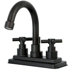 Elinvar 4-Inch Centerset Deck Mount Bathroom Faucet 4" Center Set
