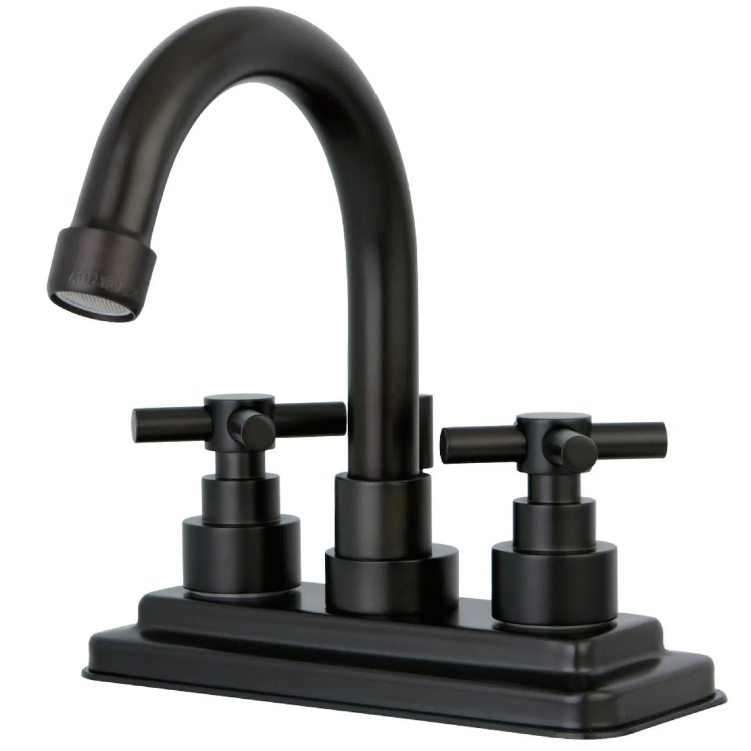 Elinvar 4-Inch Centerset Deck Mount Bathroom Faucet 4" Center Set