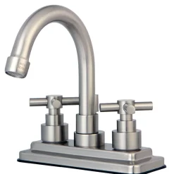 Elinvar 4-Inch Centerset Deck Mount Bathroom Faucet 4" Center Set