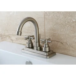 Elinvar 4-Inch Centerset Deck Mount Bathroom Faucet 4