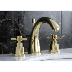 Clearance Elinvar 8-Inch Widespread 3-Hole Bathroom Faucet 8