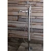 Hot English Country Single-Handle Freestanding Roman Tub Filler with Hand Shower Free Standing Tub Fillers|Tub Faucets