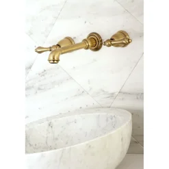 Hot English Country Wall Mount Bathroom Faucet Wall Mount