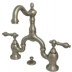 Outlet English Country Bathroom Bridge Faucet 8