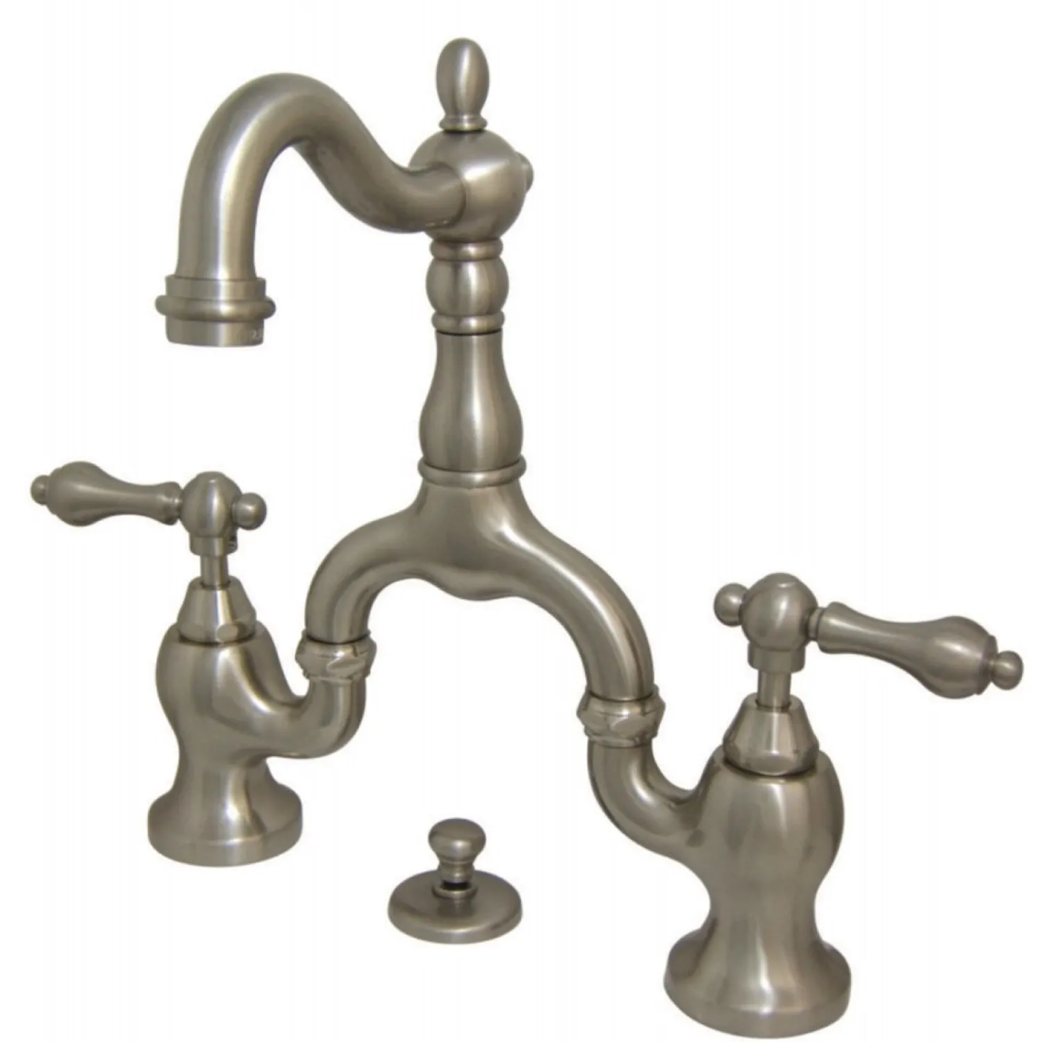 Outlet English Country Bathroom Bridge Faucet 8" Widespread|4" Center Set