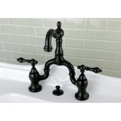 Outlet English Country Bathroom Bridge Faucet 8