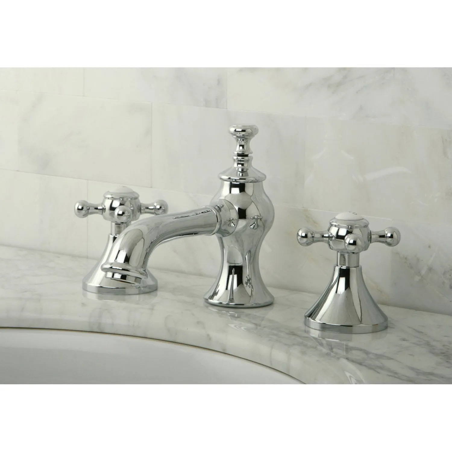 Sale English Country 8" Widespread Bathroom Faucet 8" Widespread
