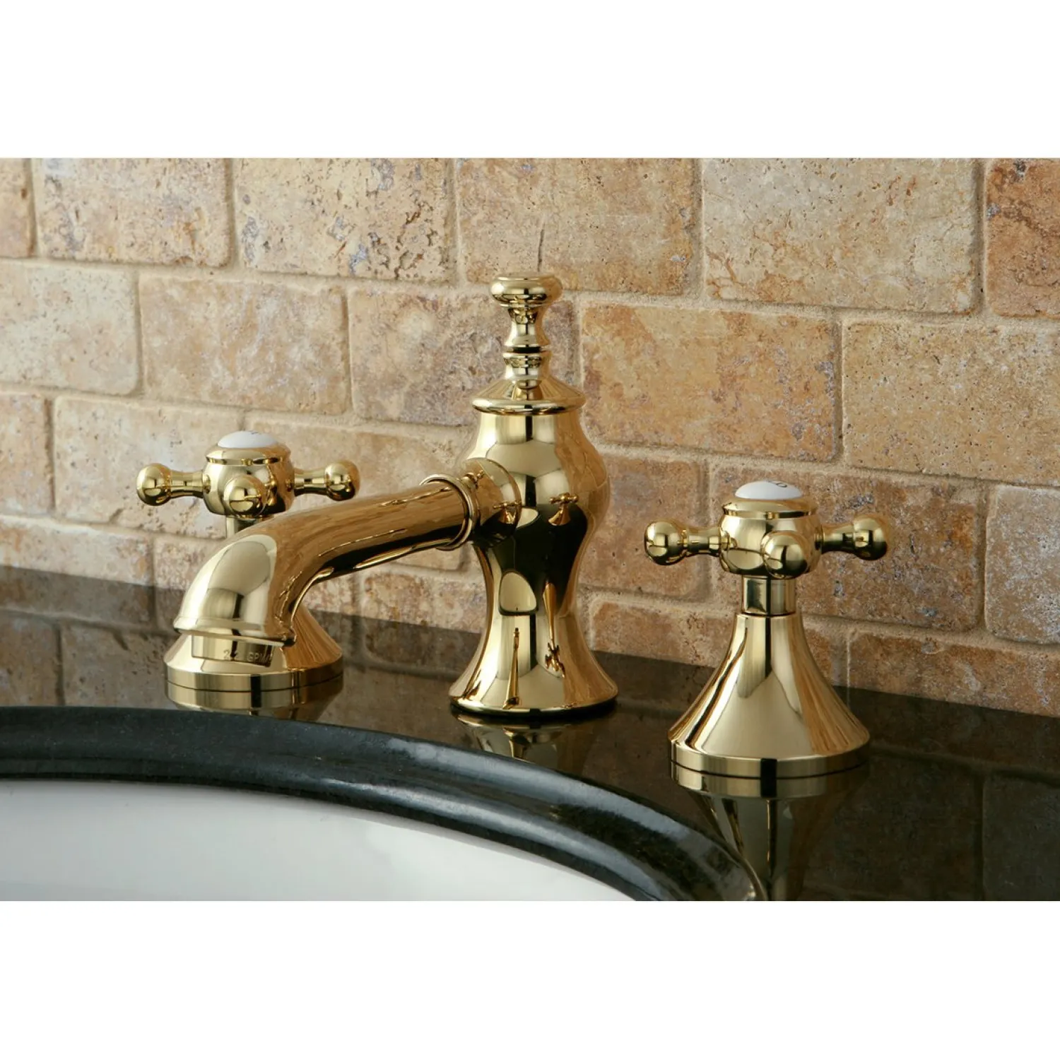 Sale English Country 8" Widespread Bathroom Faucet 8" Widespread