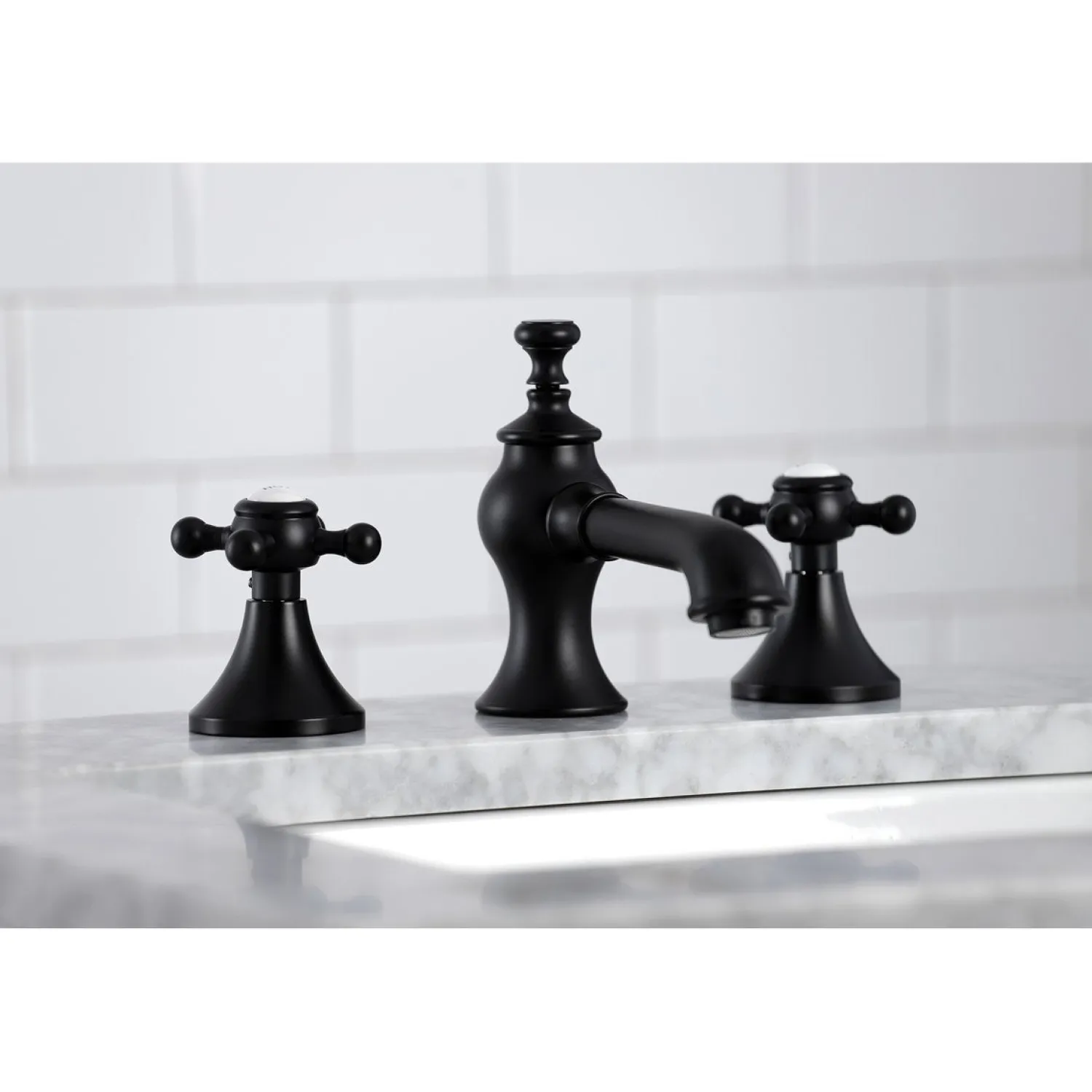 Sale English Country 8" Widespread Bathroom Faucet 8" Widespread