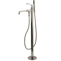 Best English Country Single Handle Freestanding Roman Tub Filler with Hand Shower Free Standing Tub Fillers|Tub Faucets