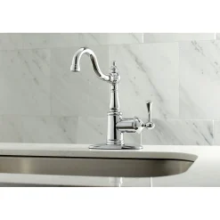 Clearance English Vintage Fauceture Single-Handle 4-Inch Centerset Bathroom Faucet Single Hole|4