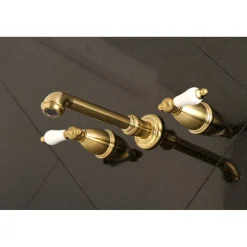 Discount English Vintage 2-Handle Wall Mount Roman Tub Faucet Tub Faucets