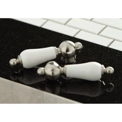 Discount English Vintage 2-Handle Wall Mount Roman Tub Faucet Tub Faucets