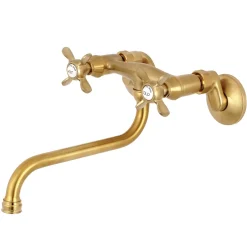 Clearance Essex Adjustable Center Wall Mount Bathroom Faucet Wall Mount