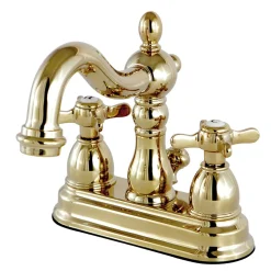 Discount Essex 4" Centerset Lavatory Faucet with Brass Pop-up 4" Center Set