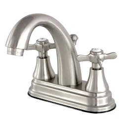 Hot Essex Classic Deck Mount 4" Centerset Lavatory Faucet with Brass Pop-up 4" Center Set